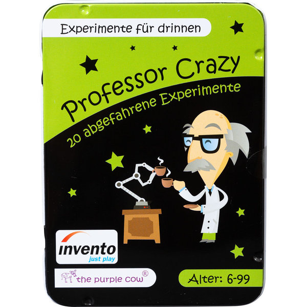 “Professor Crazy” Experimente für Drinnen