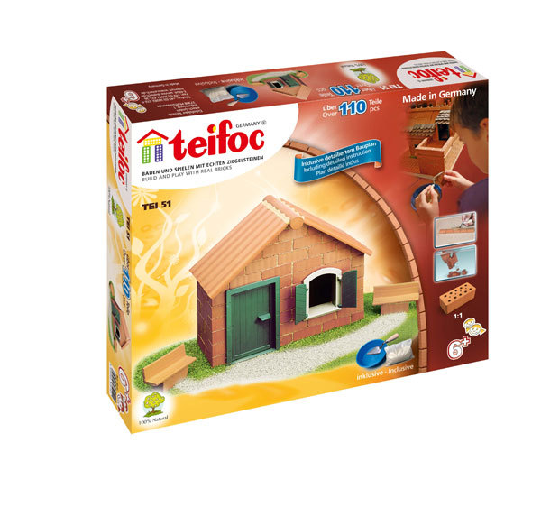 Teifoc Haus mit Dachplatte Startpackung